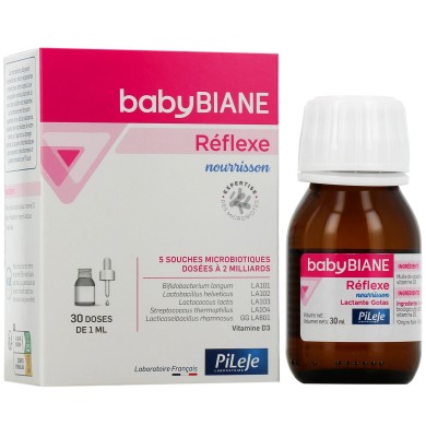 PILEJE Babybiane nourrisson en gouttes Flacon de 30 doses