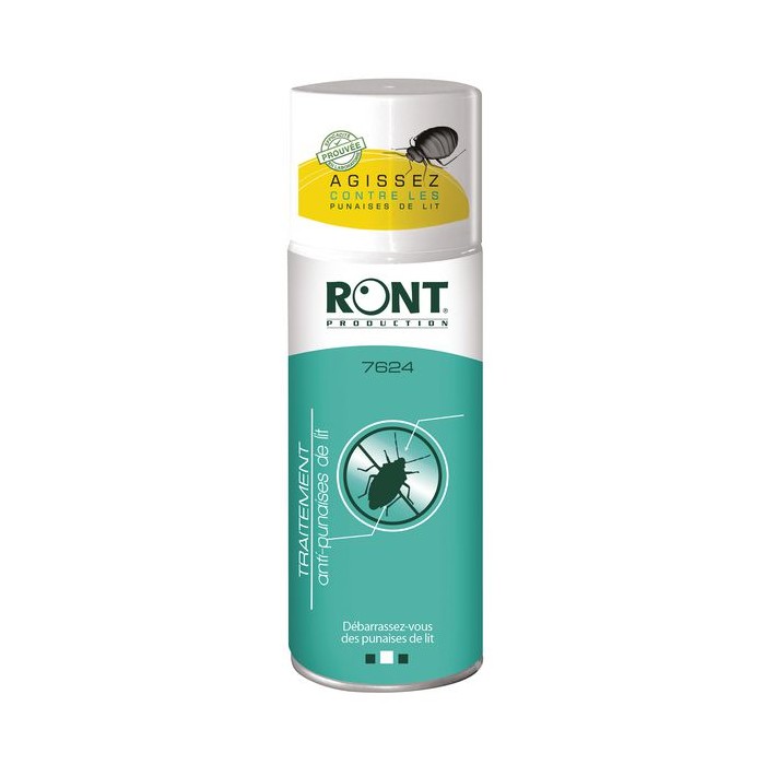RONT Aérosol Traitement anti-punaises de lit 400mL