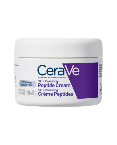 CeraVe SKIN RENEWING - Crème Peptides Pot de 48ml