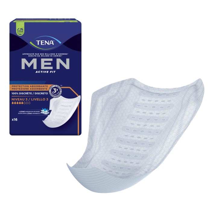 TENA MEN Protection urinaire Niveau 3 Sachet de 16