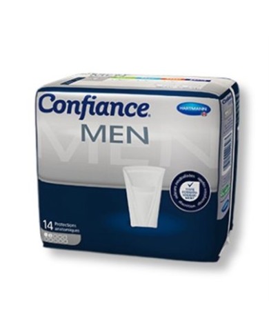 CONFIANCE MEN PROTECTIONS ABSORBANTES 2 GOUTTES Sachet de 14