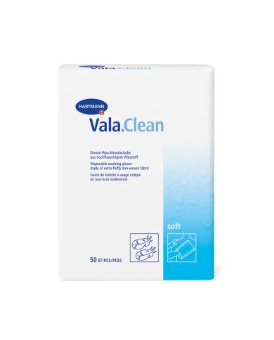 HARTMANN ValaClean soft Gants de toilette à usage unique Sachet de 50 pièces
