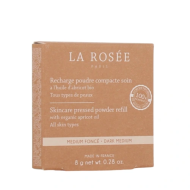 La Rosée Poudre Compacte Soin Recharge de 8 grammes teinte foncé