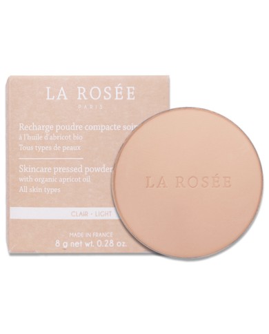 La Rosée Poudre Compacte Soin Recharge de 8 grammes teinte clair