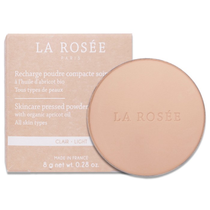 La Rosée Poudre Compacte Soin Recharge de 8 grammes teinte clair