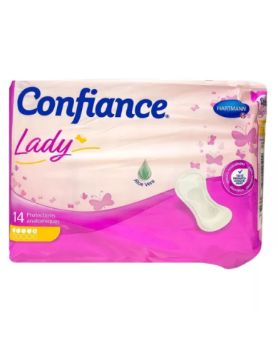 CONFIANCE Lady Absorption 5 Sachet de 14 protections anatomiques