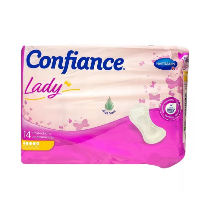 CONFIANCE Lady Absorption 5 Sachet de 14 protections anatomiques