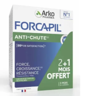 ARKOPHARMA FORCAPIL KERATINE + Complément alimentaire cheveux et ongles Boite de 180 gélules