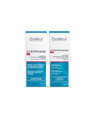 Cystiphane Coffret DS ANti Pelliculaire Shampoing + Lotion - 200ml+100ml