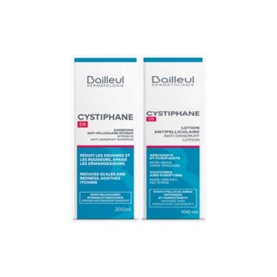 Cystiphane Coffret DS ANti Pelliculaire Shampoing + Lotion - 200ml+100ml