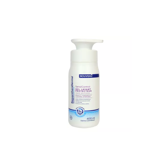 BepanthenDerma SensiControl Gel Lavant Protecteur Flacon pompe de 400ml
