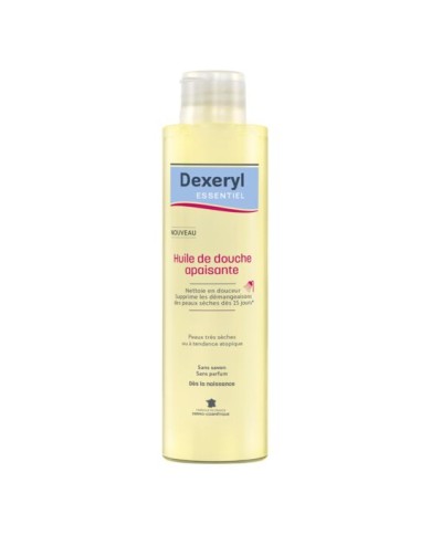 Dexeryl Huile de douche apaisante Flacon de 200 ml