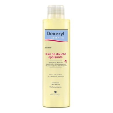 Dexeryl Huile de douche apaisante Flacon de 200 ml