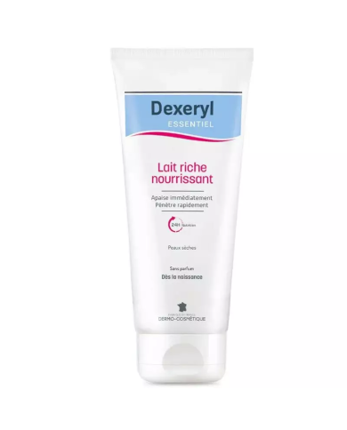 Dexeryl Essentiel Lait Riche Nourrissant Tube de 200 ml