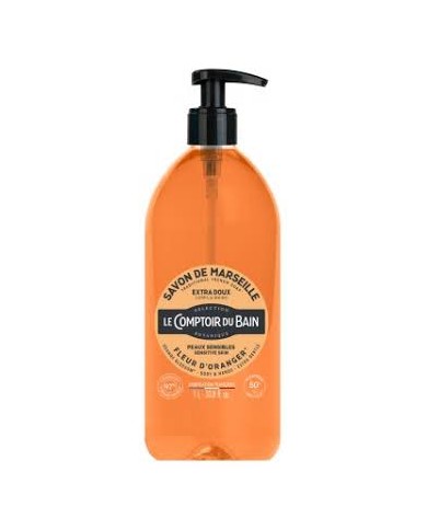 LE COMPTOIR DU BAIN Savon traditionnel FLEUR D'ORANGER 1l