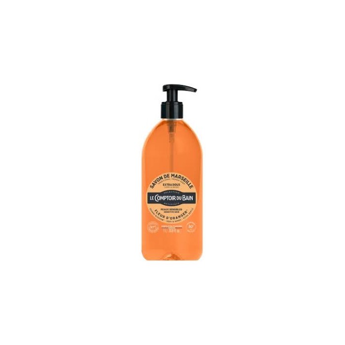 LE COMPTOIR DU BAIN Savon traditionnel FLEUR D'ORANGER 1l