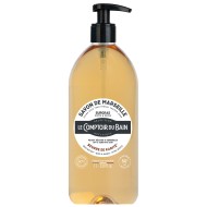 Le Comptoir du Bain Huile de Douche Parfumée Escale printanière Flacon pompe de 1 litre