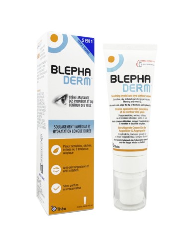 BLEPHADERM CRÈME APAISANTE PAUPIÈRES & CONTOUR DES YEUX Tube de40ML