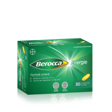 BEROCCA Energie Boite de 30 comprimés à avaler