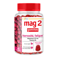 MAG 2 24H Complément alimentaire à base de magnésium marin  Lot de 2 Boites de 40 comprimés