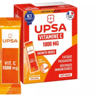 UPSA Vitalité Vitamine C 1000 mg Boite de 10 sachets doses