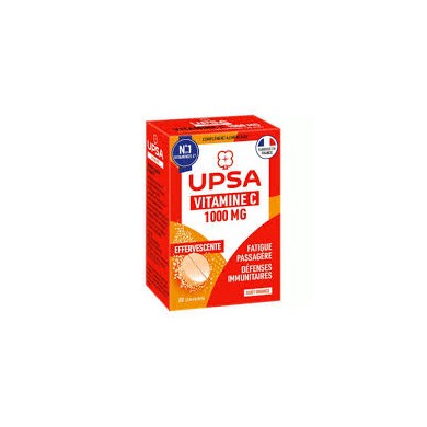 VIT C UPSA 1000mg Comprimés effervescent 2 Tubes de 10