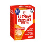 VIT C UPSA 1000mg Comprimés effervescent 2 Tubes de 10