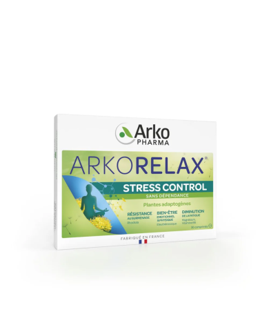 ARKORELAX Stress Control Boite de 30 comprimés
