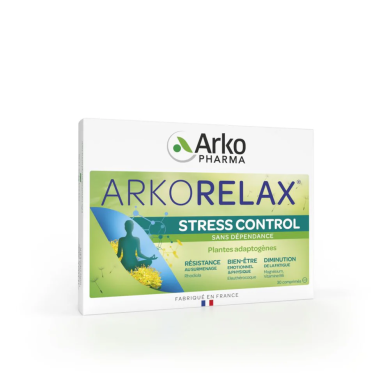 ARKORELAX Stress Control Boite de 30 comprimés