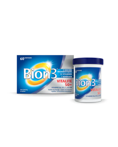 BION 3 VITALITE 50+ Boite de 60 gélules