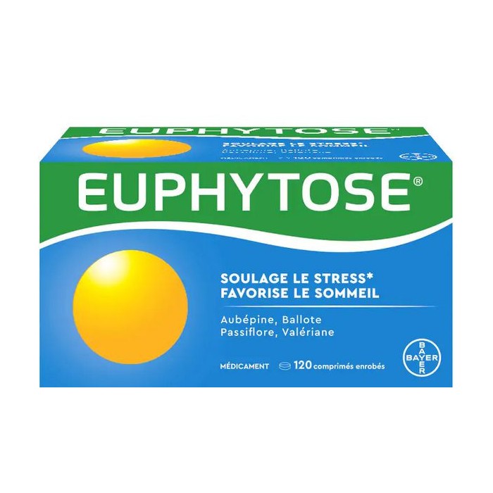 EUPHYTOSE STRESS Comprimé enrobé Boite de 120