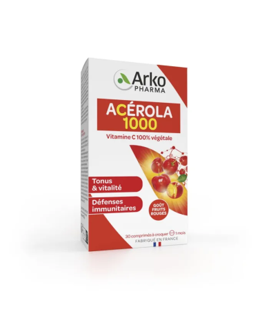ARKOPHARMA ACEROLA 1000 Comprimé à croquer Boite de 30