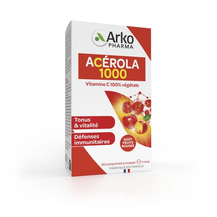 ARKOPHARMA ACEROLA 1000 Comprimé à croquer Boite de 30