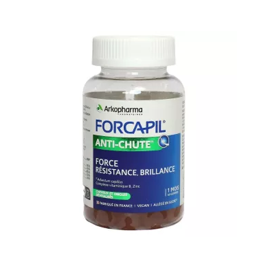 FORCAPIL Anti-Chute Force Résistance Brillance Boite de 60 gummies