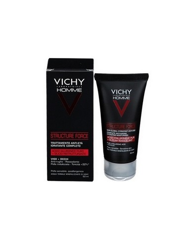 VICHY Homme Structure Force soin global anti-âge Tube de 50ml