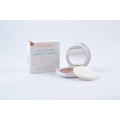 AVENE COUVRANCE Crème de teint compacte Fini mat Soleil n° 5 Boitier de  9,5g AVENE COUVRANCE Crème de teint compacte Fini mat Soleil n° 5 Boitier de  9,5g