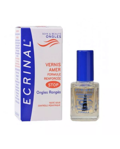 ECRINAL ONGLES Vernis amer ongles rongés Flacon de 10ml