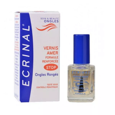 ECRINAL ONGLES Vernis amer ongles rongés Flacon de 10ml