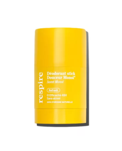 Respire Déodorant solide Douceur Monoï Stick de 50g