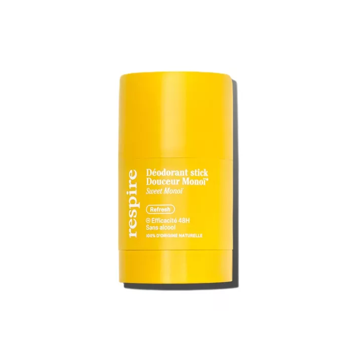Respire Déodorant solide Douceur Monoï Stick de 50g