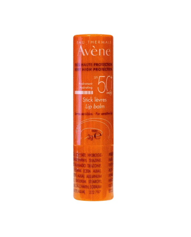 Avene Stick à lèvres peau sensible SPF 50+ Tube de 3g