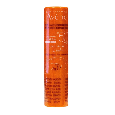 Avene Stick à lèvres peau sensible SPF 50+ Tube de 3g