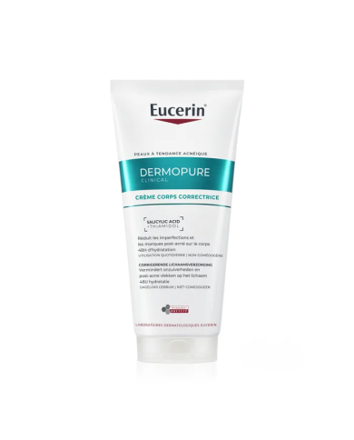 EUCERIN DERMOPURE CREME CORPS TRIPLE ACTION TUBE DE 200ML