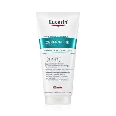 EUCERIN DERMOPURE CREME CORPS TRIPLE ACTION TUBE DE 200ML