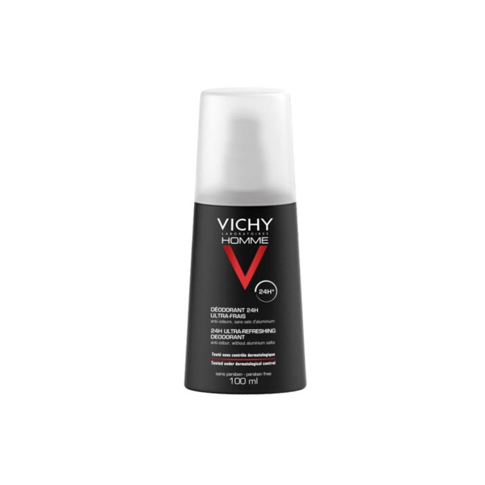 VICHY HOMME Déodorant antitranspirant Vaporisateur de 100ml