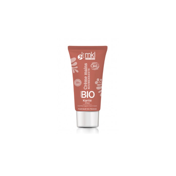 MKL Crème mains BIO Karité Tube de 50 ml