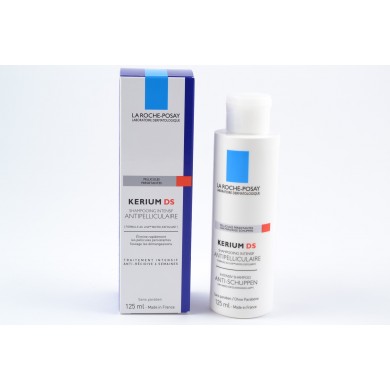 LA ROCHE POSAY KERIUM DS Shampooing antipelliculaire intensif Flacon de 125ml LA ROCHE POSAY KERIUM DS Shampooing antipelliculaire intensif Flacon de 125ml