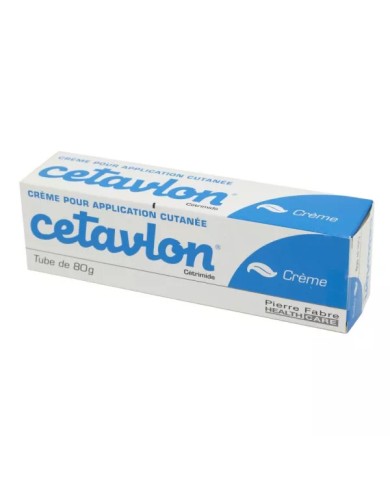 Cetavlon, crème - Tube de 80 grammes