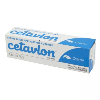 Cetavlon, crème - Tube de 80 grammes