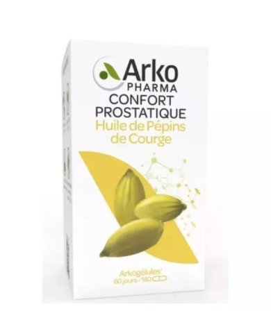 ARKOGELULES Huile de pépin de courge Capsules Flacon de 180